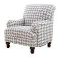 Glenn Upholstered Accent Chair Grey - 903096 Sale