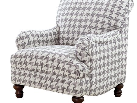 Glenn Upholstered Accent Chair Grey - 903096 Sale