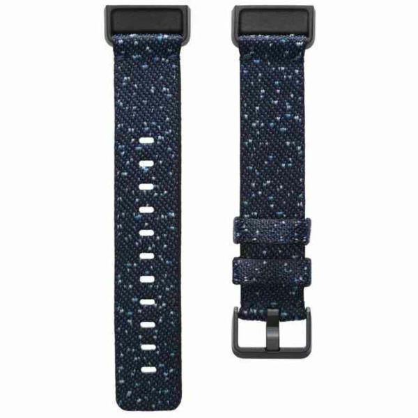 Strap Fitbit CHARGE 4 FB168WBNVBKL 18 - 22 cm Cloth Blue Supply