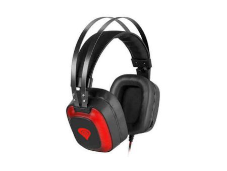 Headphones with Microphone Genesis RADON 720 Black Hot on Sale