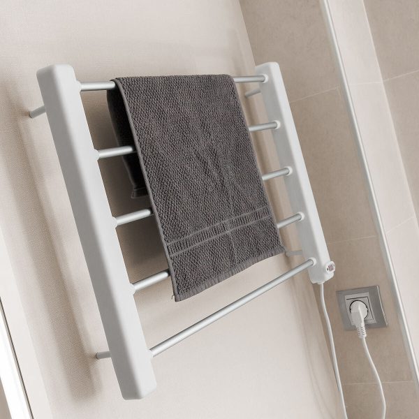 Electric Towel Rack to Hang on Wall InnovaGoods 5 Bars For Cheap