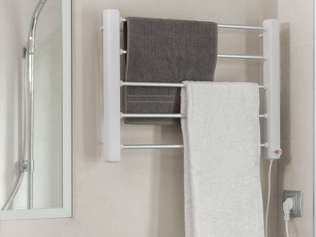 Electric Towel Rack to Hang on Wall InnovaGoods 5 Bars For Cheap