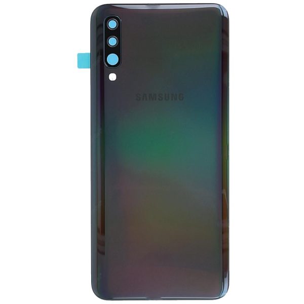 For Samsung Galaxy A50 A505 Replacement Rear Battery Cover with Adhesive (Black) Cheap