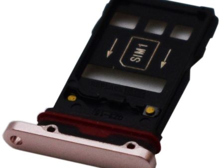 For Huawei Mate 20 Pro Replacement Dual SIM Card Tray (Rose Gold) Online now