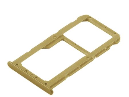 For Honor 7X Replacement SIM & SD Card Tray (Gold) Online Sale