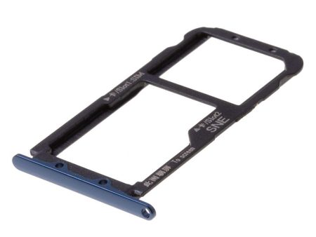 For Huawei Mate 20 Lite Replacement SIM & Micro SD Card Tray (Blue) on Sale