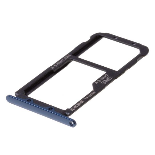 For Huawei Mate 20 Lite Replacement SIM & Micro SD Card Tray (Blue) on Sale