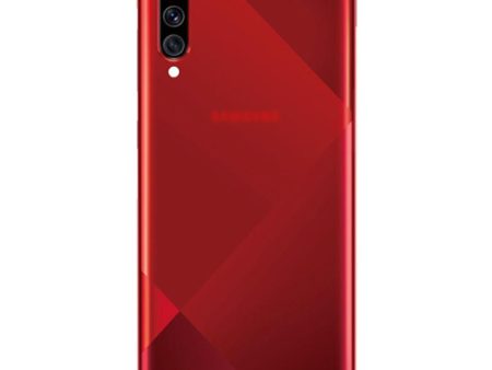 Samsung Galaxy A70s A707 Replacement Rear Battery Cover with Adhesive (Prism Crush Red) Online Sale