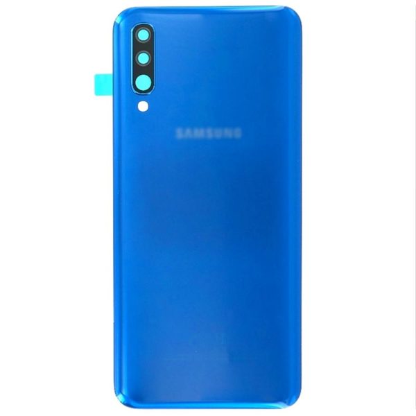 For Samsung Galaxy A50 A505 Replacement Rear Battery Cover with Adhesive (Blue) Sale