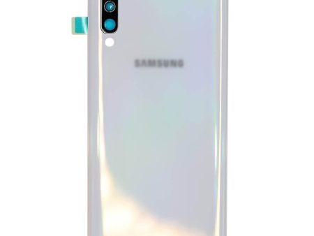 For Samsung Galaxy A50 A505 Replacement Rear Battery Cover with Adhesive (White) For Cheap